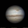 Acercamiento de Jupiter a la Tierra en Sept. 2010. Foto captada desde Aguadilla, PR por nuestro miembro Efrain Morales.